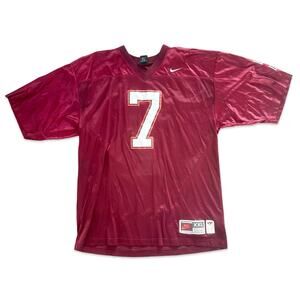 Vintage Nike Virginia Tech Mike Vick XXL VT Hokies Maroon Football Jersey